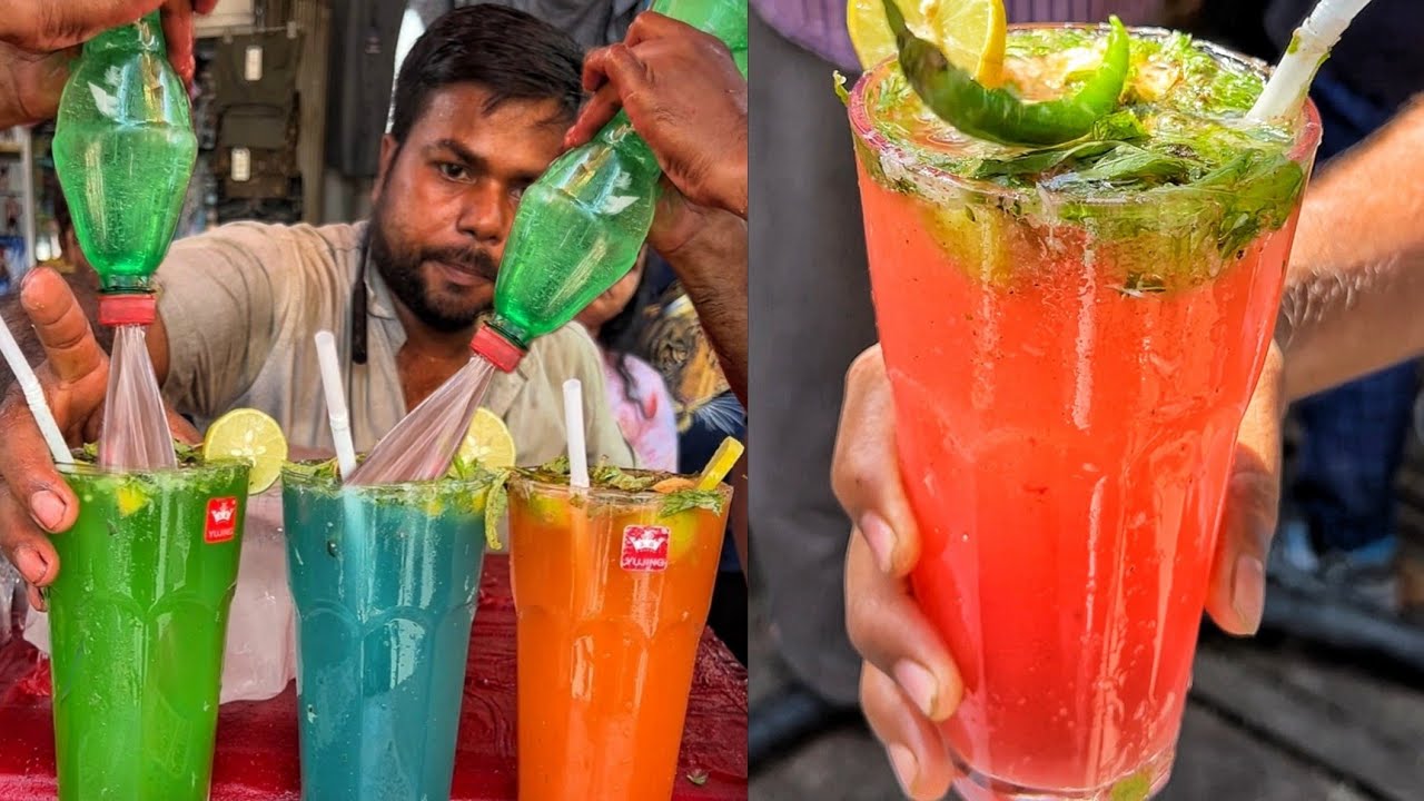Mocktail King of Mumbai😱😱 Mindblowing Skills😳😳 Indian Street Food | Maharashtra