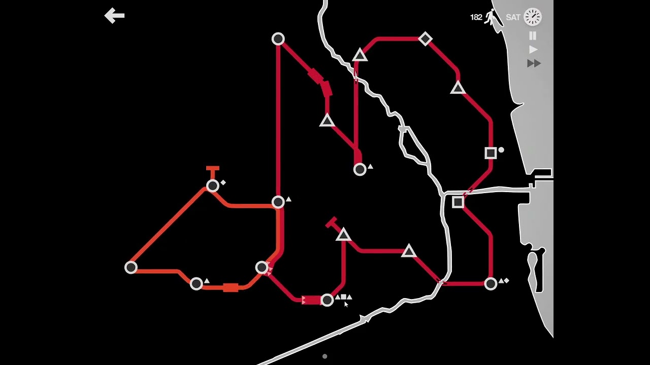 Mini Metro - Chicago Map [1]