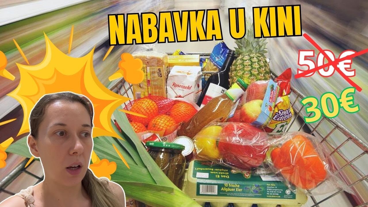 Koliko NAMIRNICA možeš kupiti u Kini za 30€?