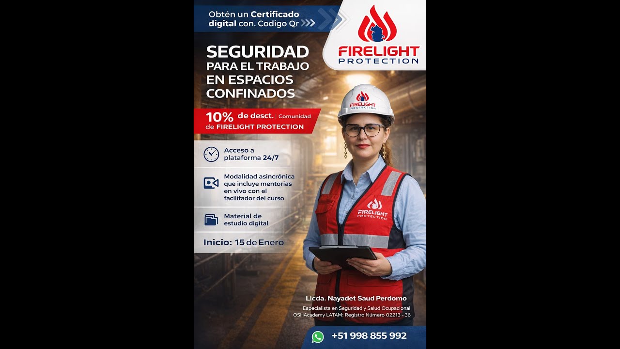 SEGURIDAD PARA TRABAJO EN ESPACIOS CONFINADO
