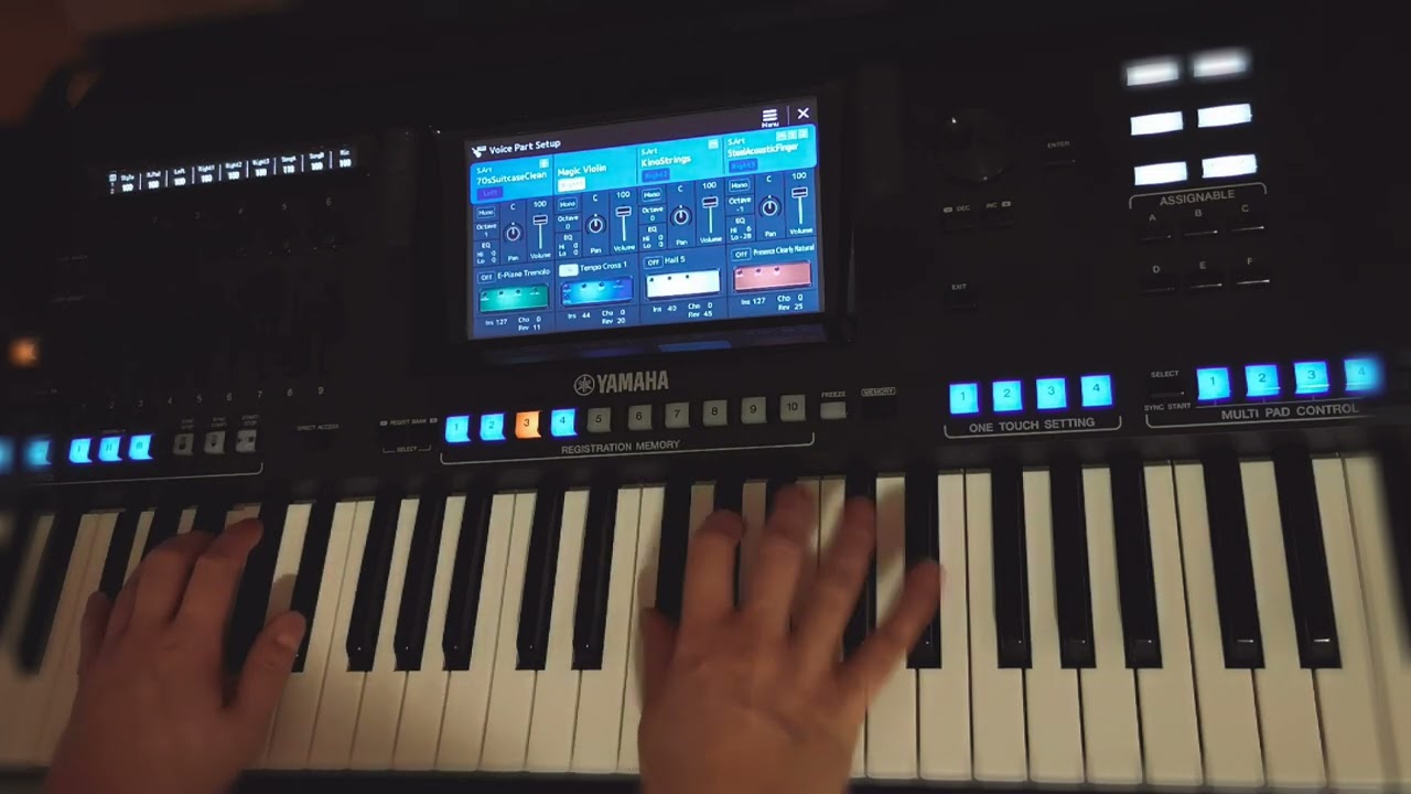 Magic Violin for Yamaha Genos