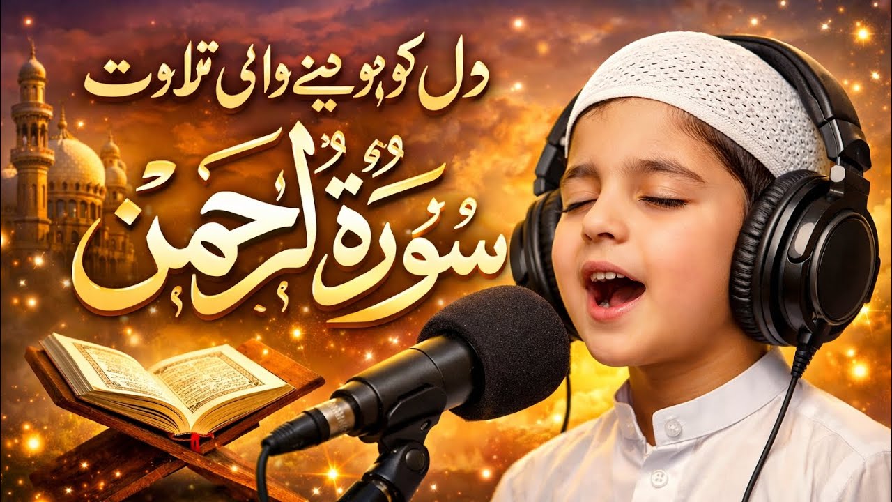 Surah Rahman with Urdu Translation| سورۃ الرحمن اردو ترجمہ کے ساتھ  Beautiful Quran@Holy_Quran_live 