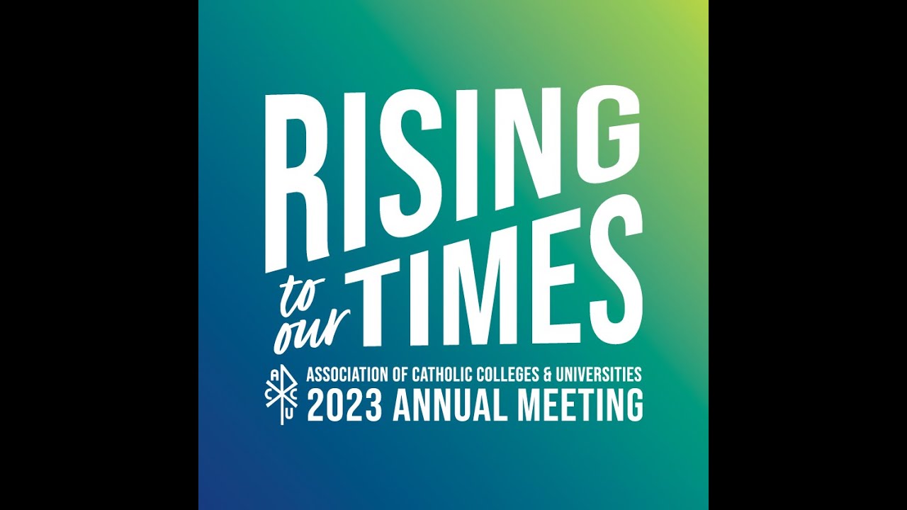 ACCU 2023 Annual Meeting - Late Afternoon Plenary with M. Therese Lysaught