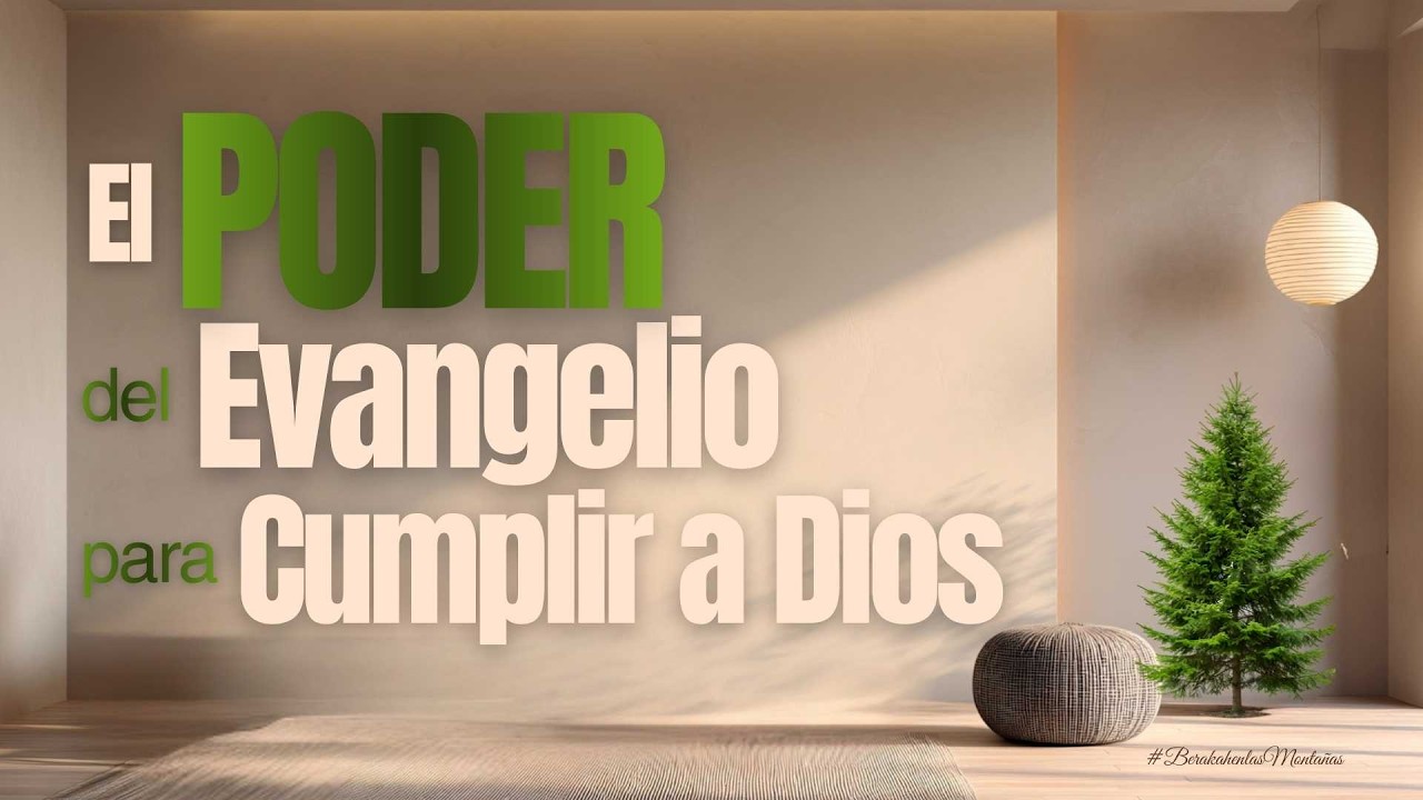 Prédica/ El poder del Evangelio para Cumplir a Dios / Henry Castillo
