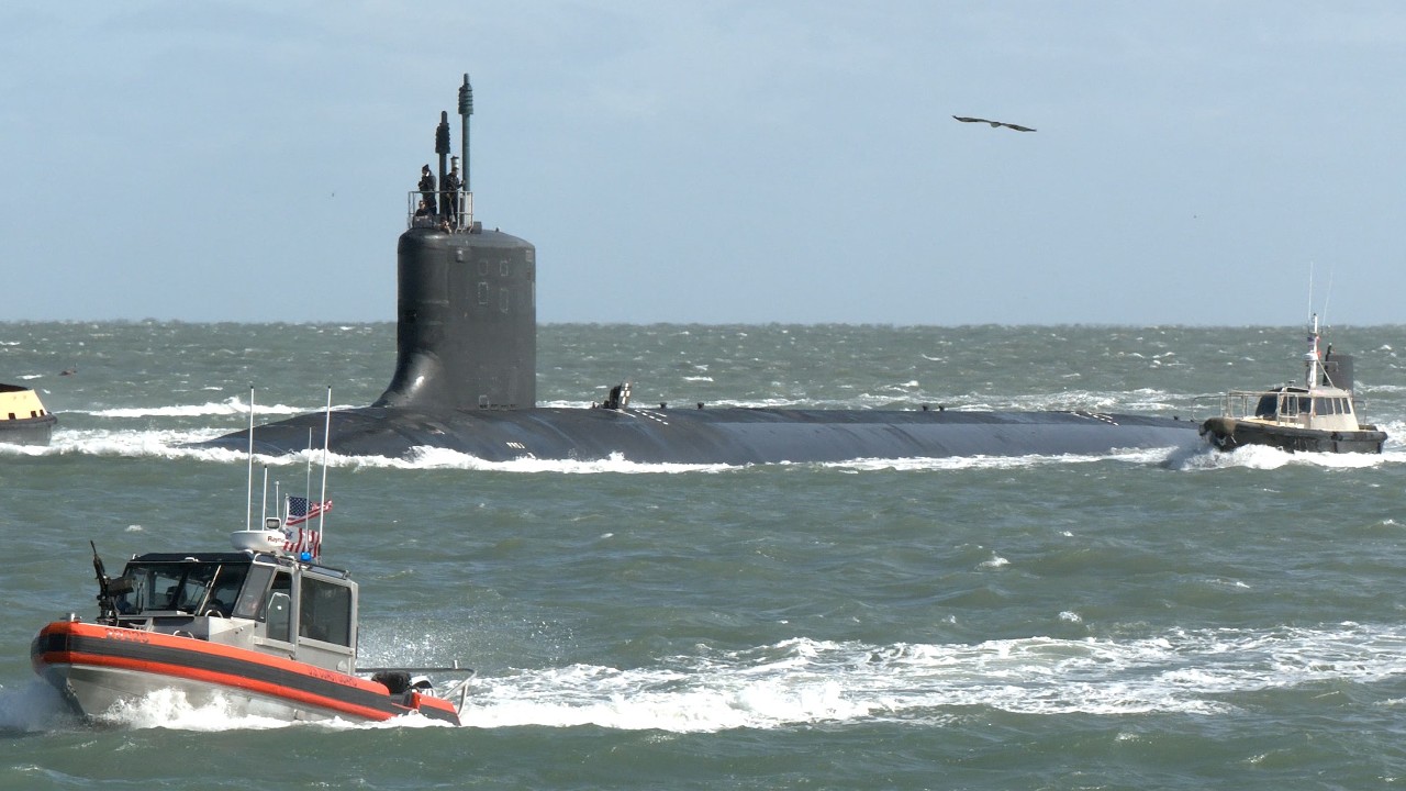 New submarine arrives in Cape Canaveral: USS Iowa