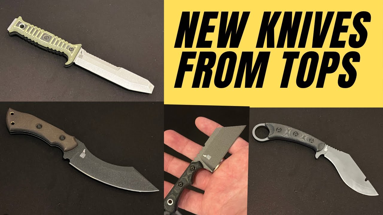 NEW from Tops Knives: Karambit Kukri, Dive Knife, Baby El Chete and More
