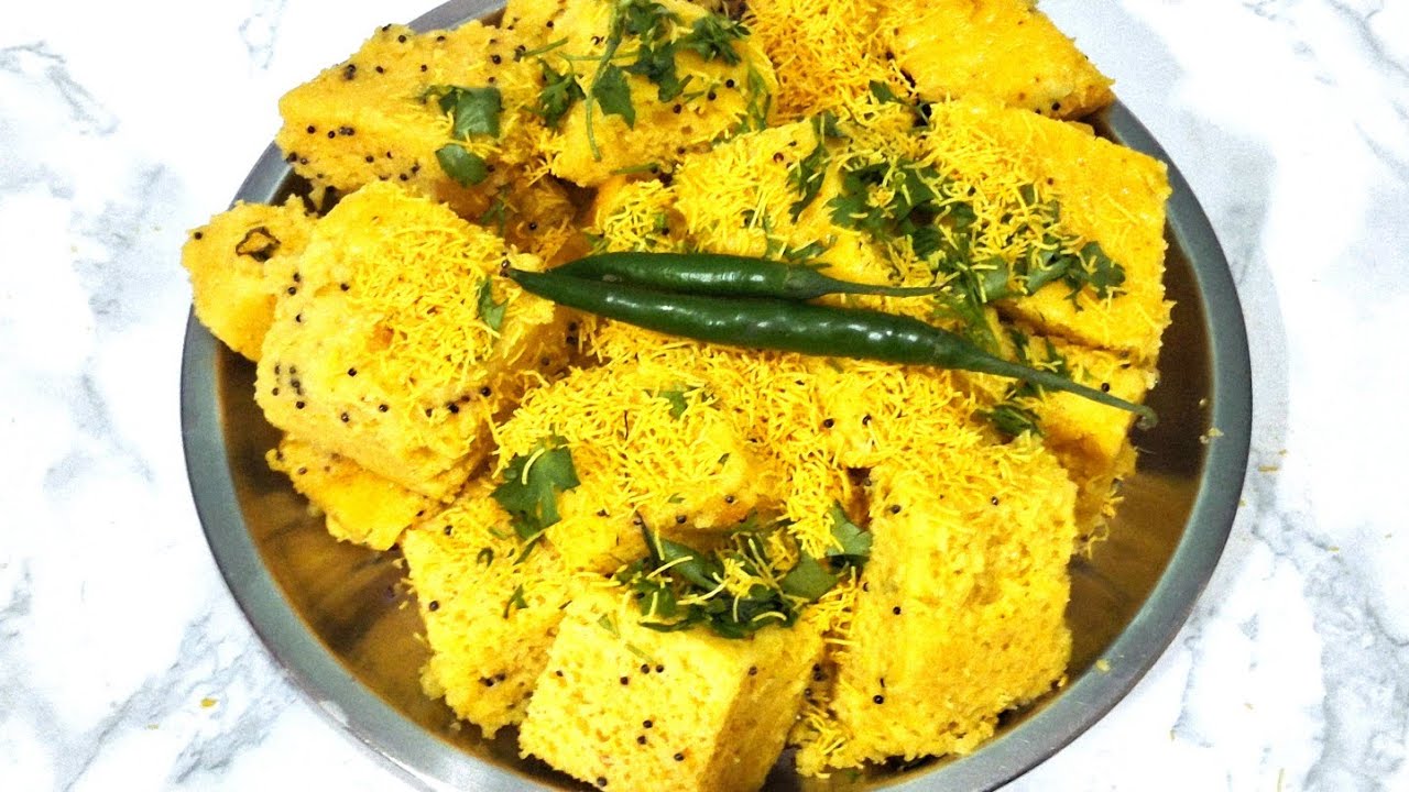 घर पर बनाए आसान तरीके से ढोकला dhokla banane ki recipe