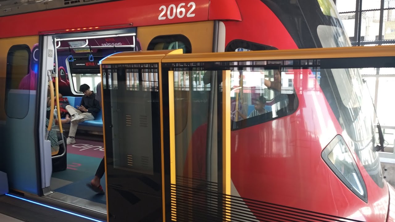 MRT Putrajaya Line Squid Game Wrap ride From Kwasa Damansara to Metro Prima