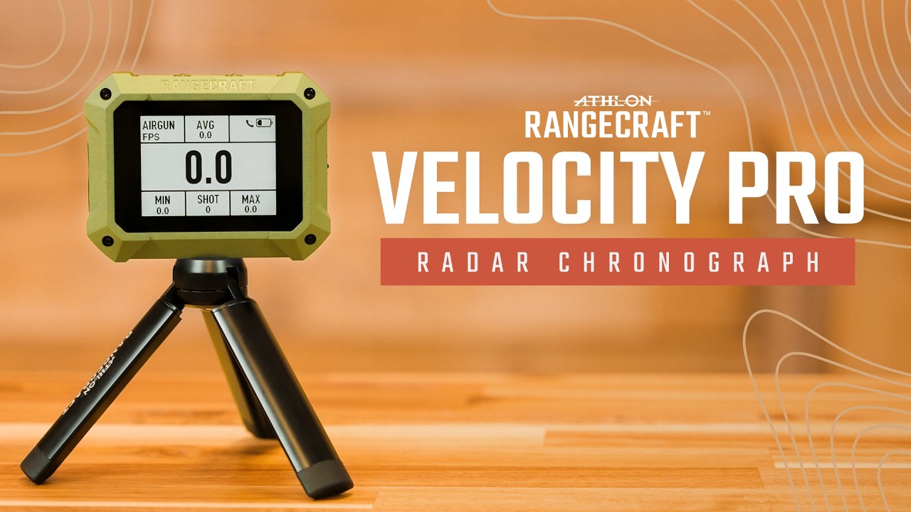 Хронограф Rangecraft Velocity PRO Radar | Athlon Optics