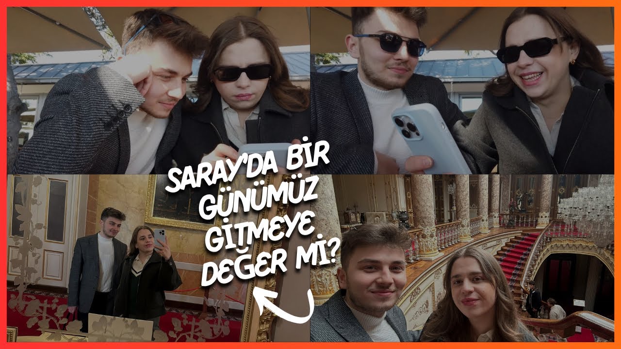 Erkek Arkadaşımla Dolmabahçe Saray Turu - Vlog