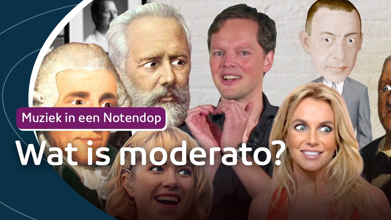 Wat is moderato? | Muziek in een Notendop #1