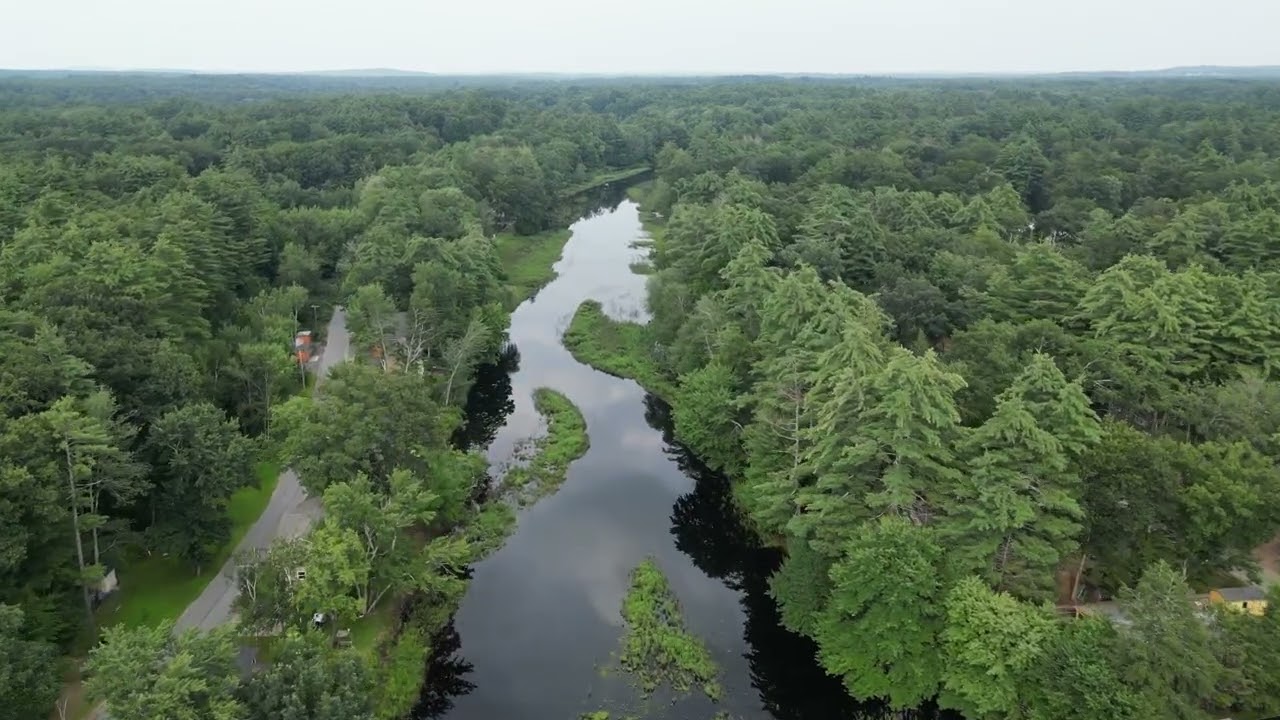 Exeter river drone video