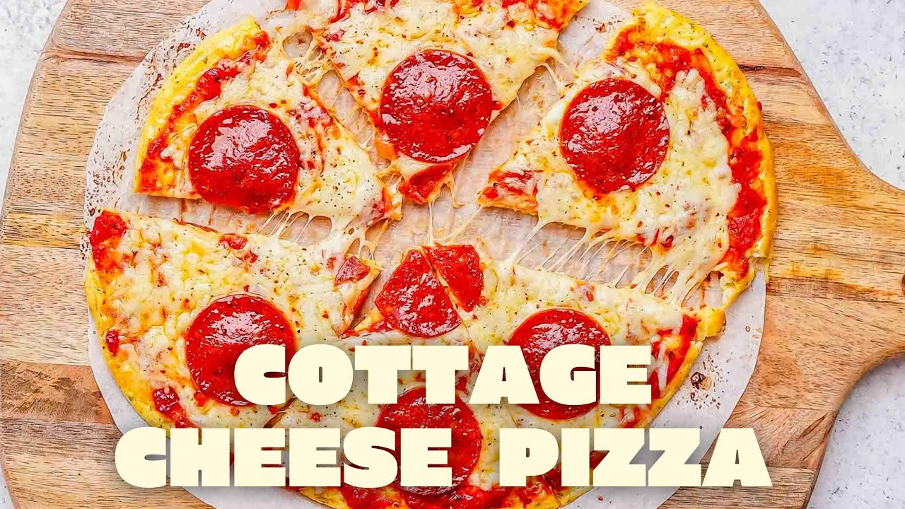 Cottage Cheese Flatbread Pizza