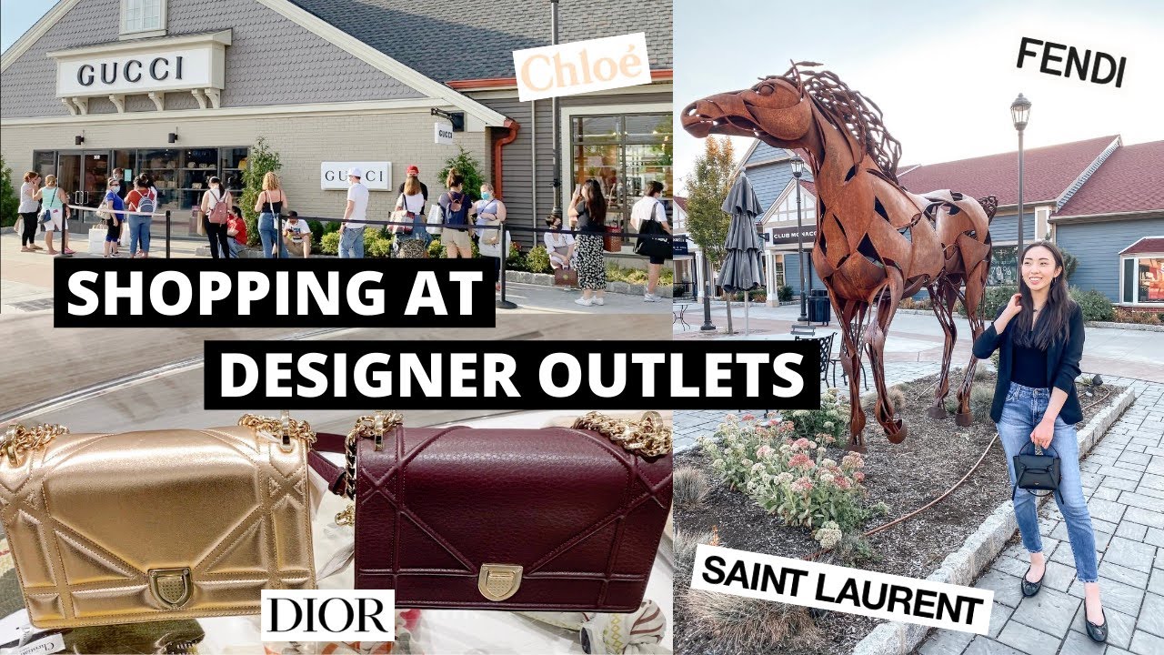 Discount Luxury Shopping at Woodbury Common Outlets | Huge Savings on Dior, Fendi, YSL, Chloe Etc...