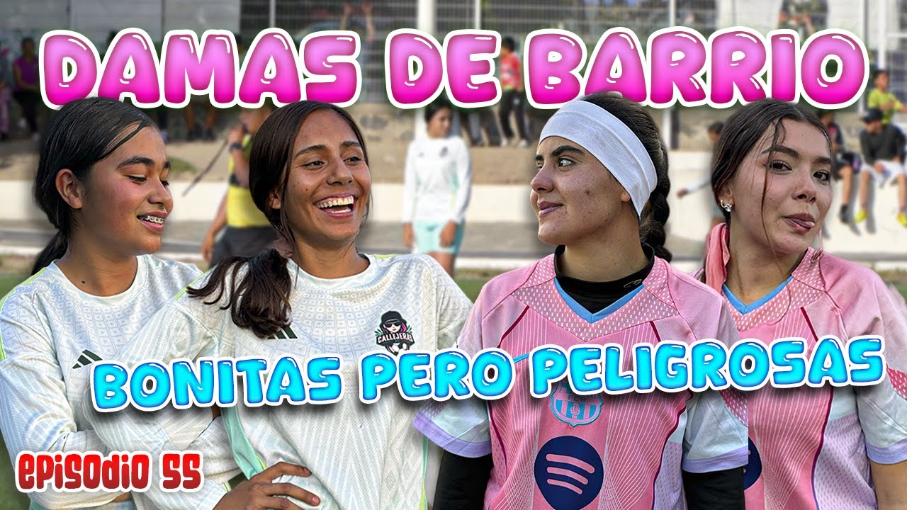 ASI se JUEGA una FINAL FEMENIL de BARRIO ⚽️🔥 Son HERMOSAS pero PELIGROSAS 🤯💥