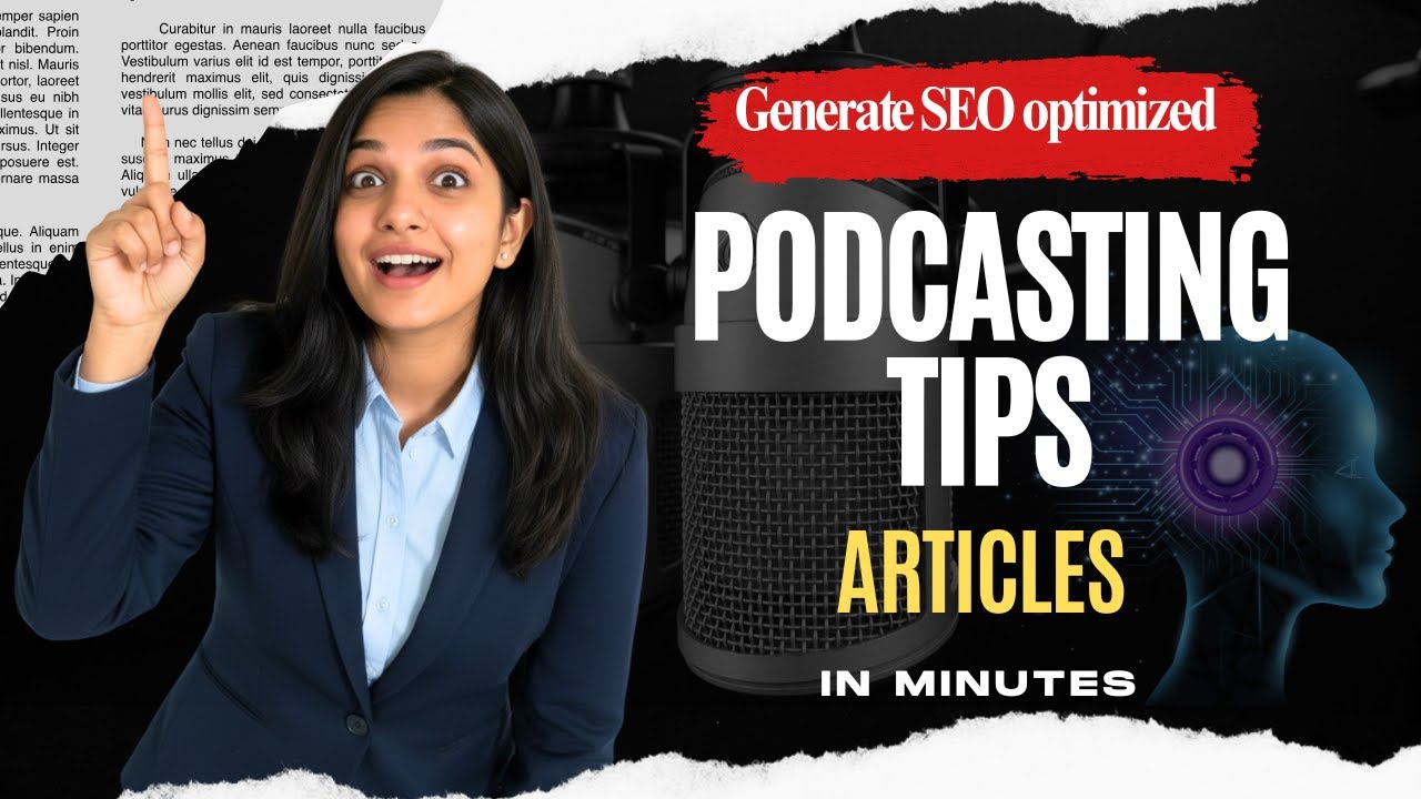 Podcasting Tips with Autoblogging – SEO Blogs in 3 Minutes (2025)
