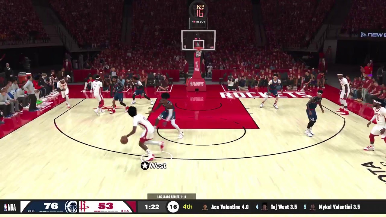 ABA SemiFinals Round 1 Game 2 Clippers vs Rockets