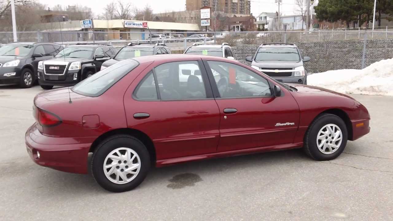 2005 Pontiac Sunfire Pursuit low kilometers for sale in Oshawa