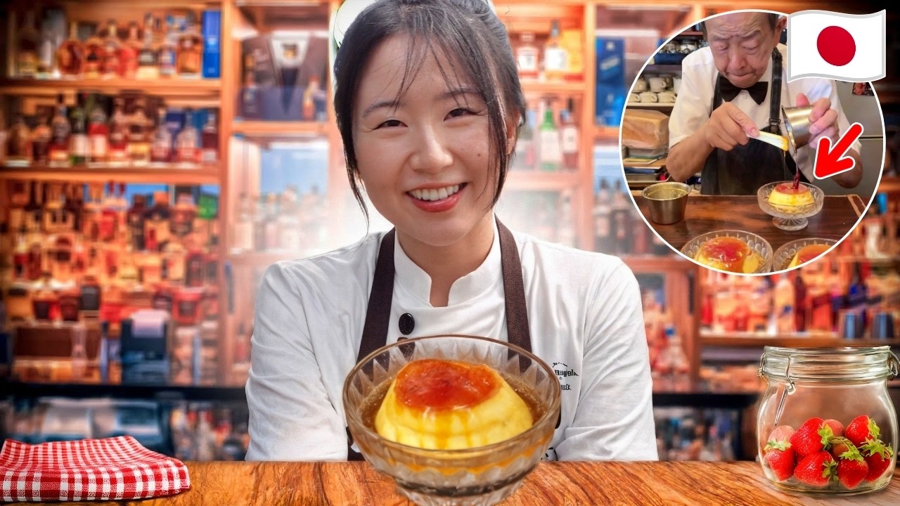 O Pudim Mais FAMOSO do Japão? Fomos na Loja do Senhor de 82 Anos que Viralizou!