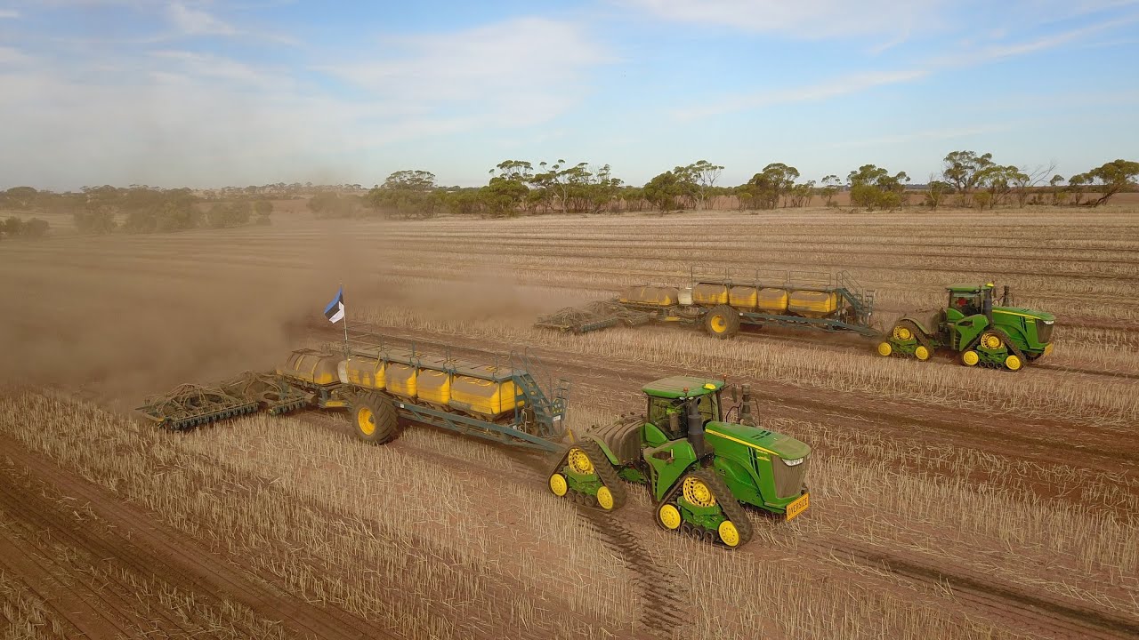 Seeding Australia 2019| 2x John Deere 9RX
