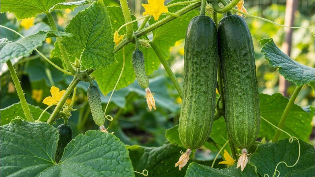 How to Grow Cucumbers at Home | From Seed to Harvest (Full Guide)Cucumber#HomeGardening#vegitable