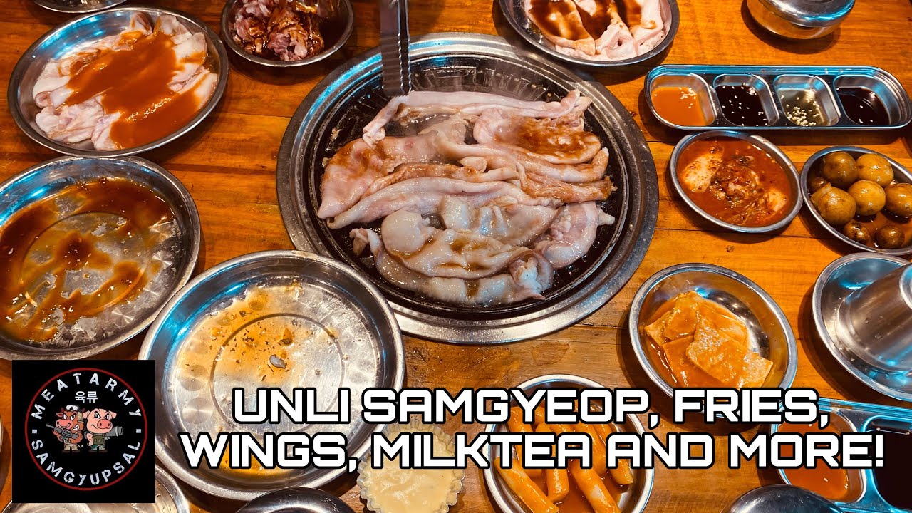 MEAT ARMY | UNLI PORK, BEEF, WINGS, FRIES, MILKTEA, CHEESE AND TEA🔥
