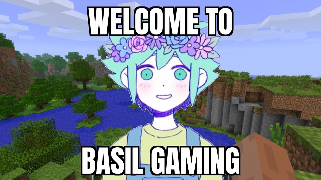 Basil as a Minecraft Youtuber (OMORI)