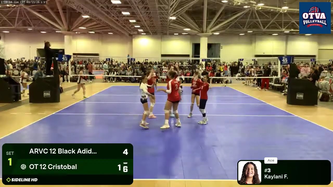 3/13/2026 Northern Lights - OT 12 Cristobal Match #3 vs. ARVC 12 Black Adidas