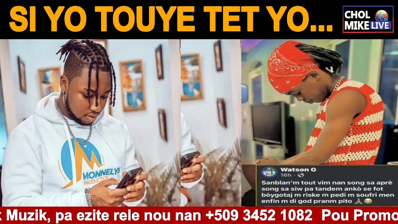 PINGA WATSON G TOUYE TÈT LI NON. MEN L TE DWE KONNEN KOTE LAP ANTRE TÈT LI AN TRÈ BYEN...