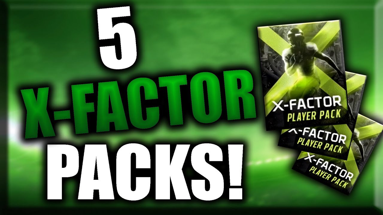 Madden Mobile 17 - 5 X-Factor Player Packs!