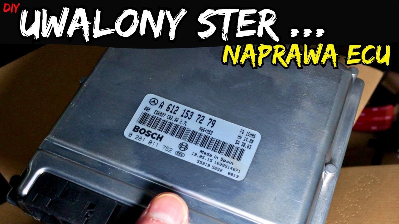 👉 Naprawa komputera bez potrzeby programowania | wymiana ECU silnika p&p | Mercedes Sprinter | PTR