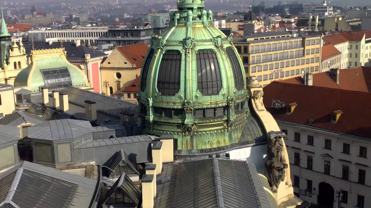 Prague city view