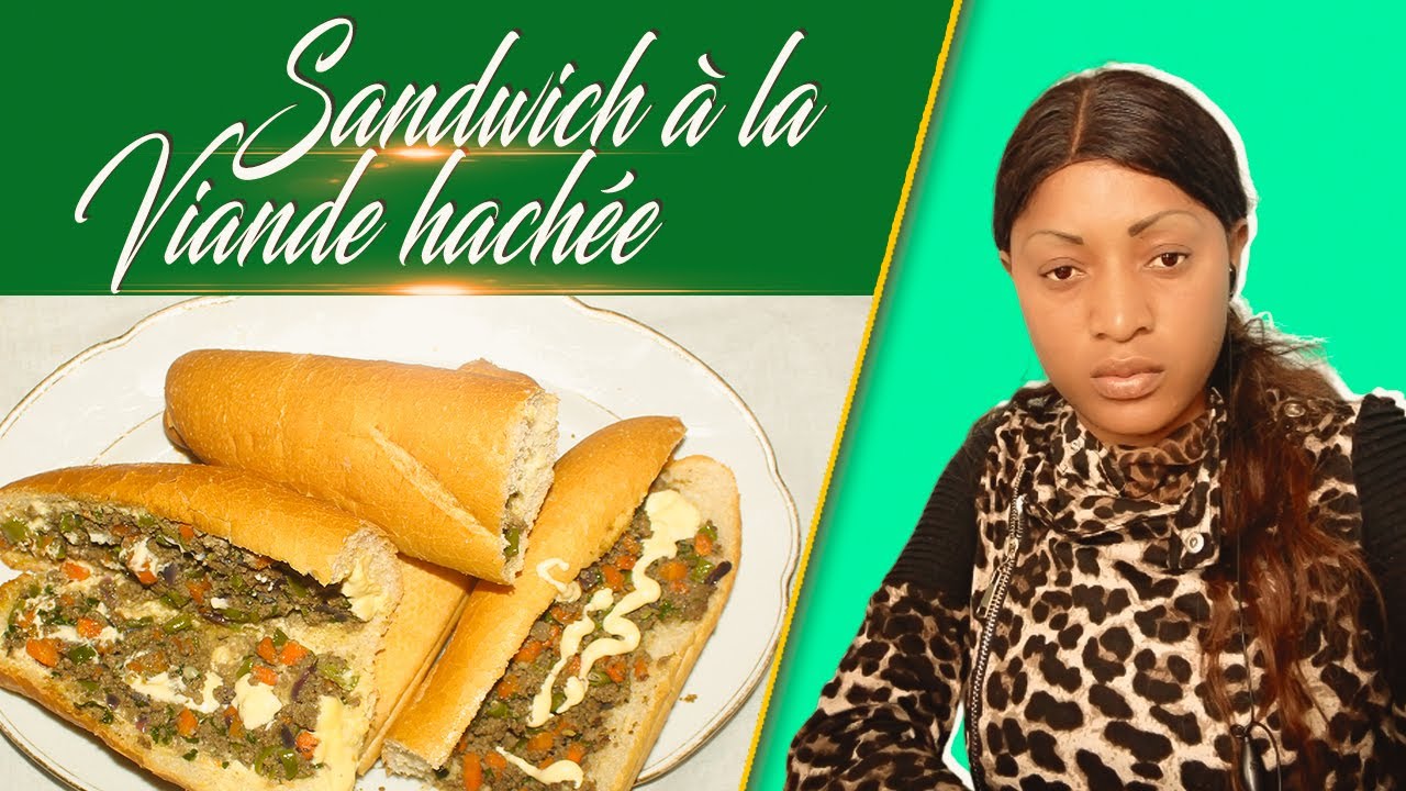 Rytha BM: Comment faire son Sandwich à la viande hachée
