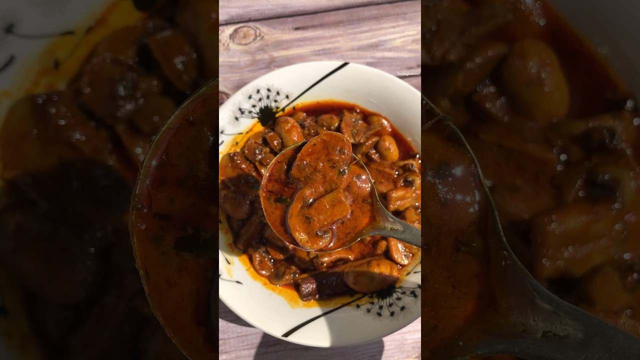Wazwan Mashroom By Fozia Rasool #recipe #kashmiristyle #food