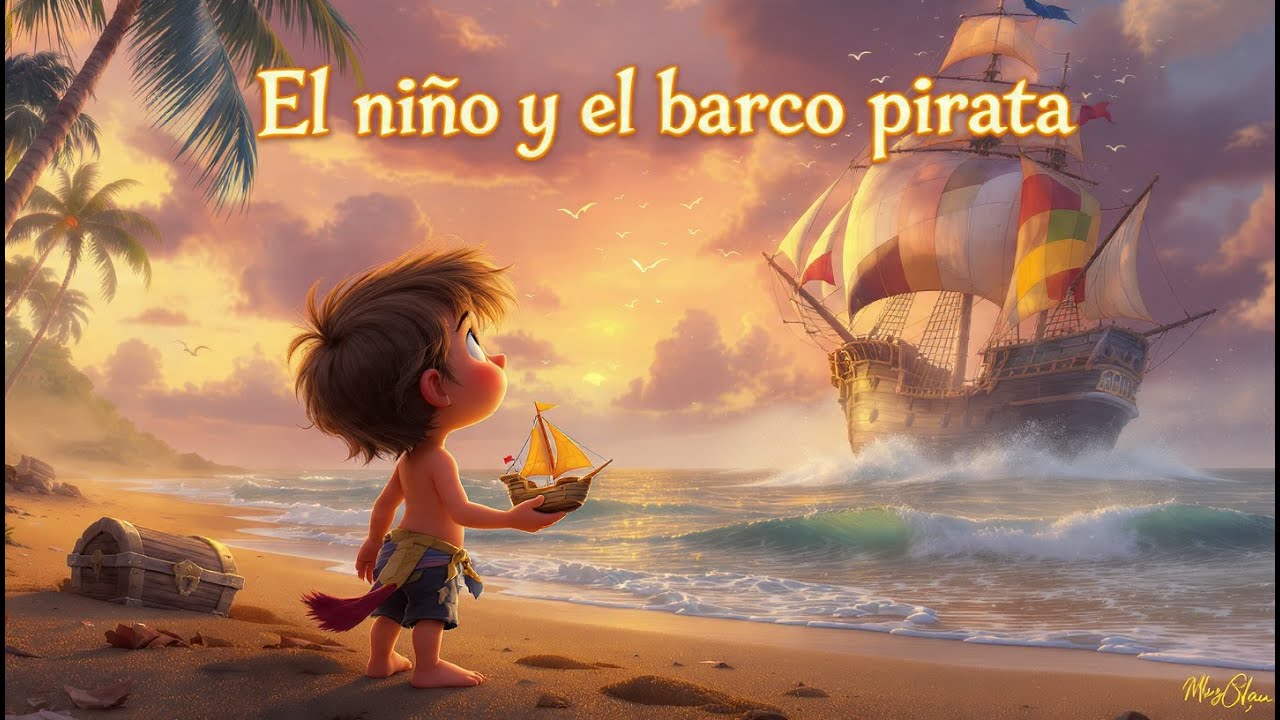 EL NIÑO Y EL BARCO PIRATA || Cuentos Infantiles