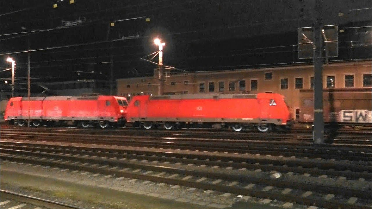 Linz Hbf: Schwellenzug, gemischte Güterzüge, ICE-T doppelt, ÖBB IC, Westbahn, OÖ S-Bahn