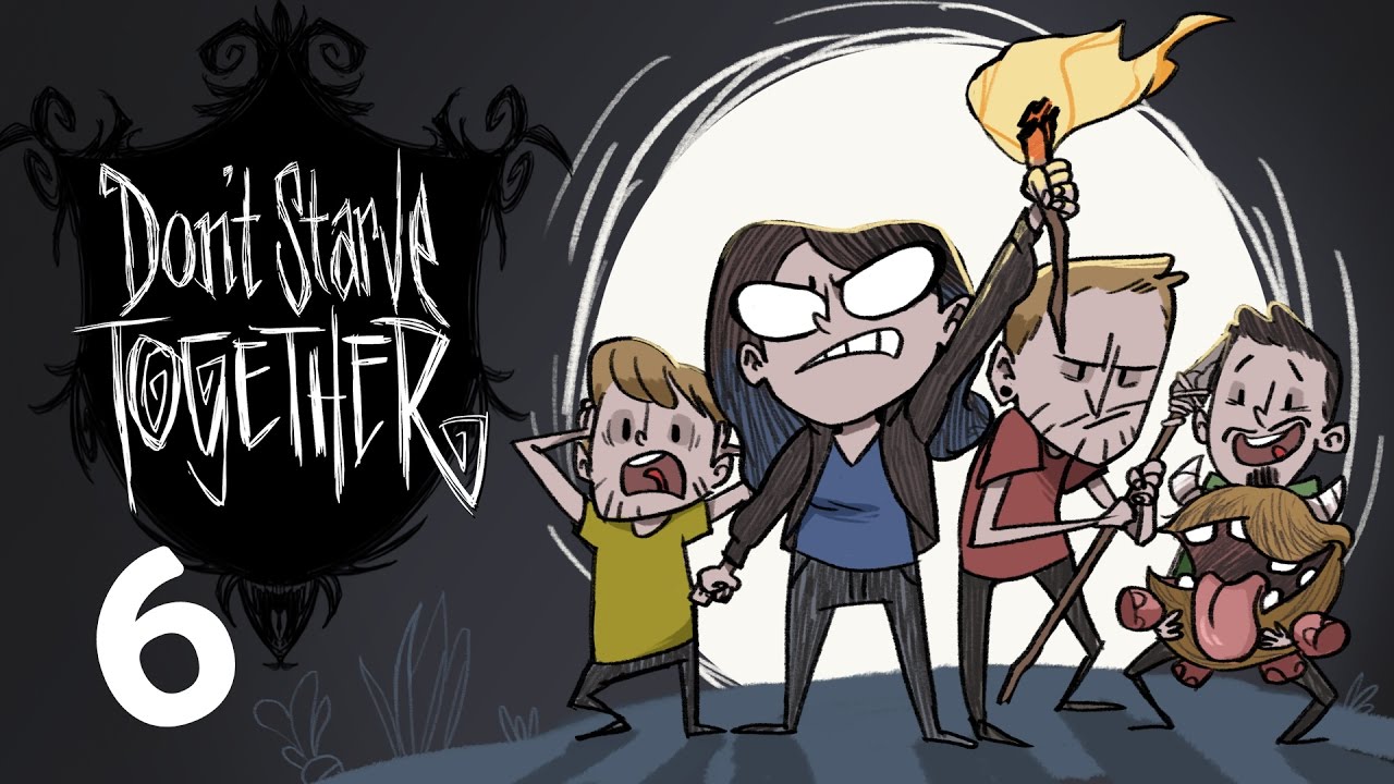 Don't Starve Together - 6 - Poop Quest (4-player Co-op)