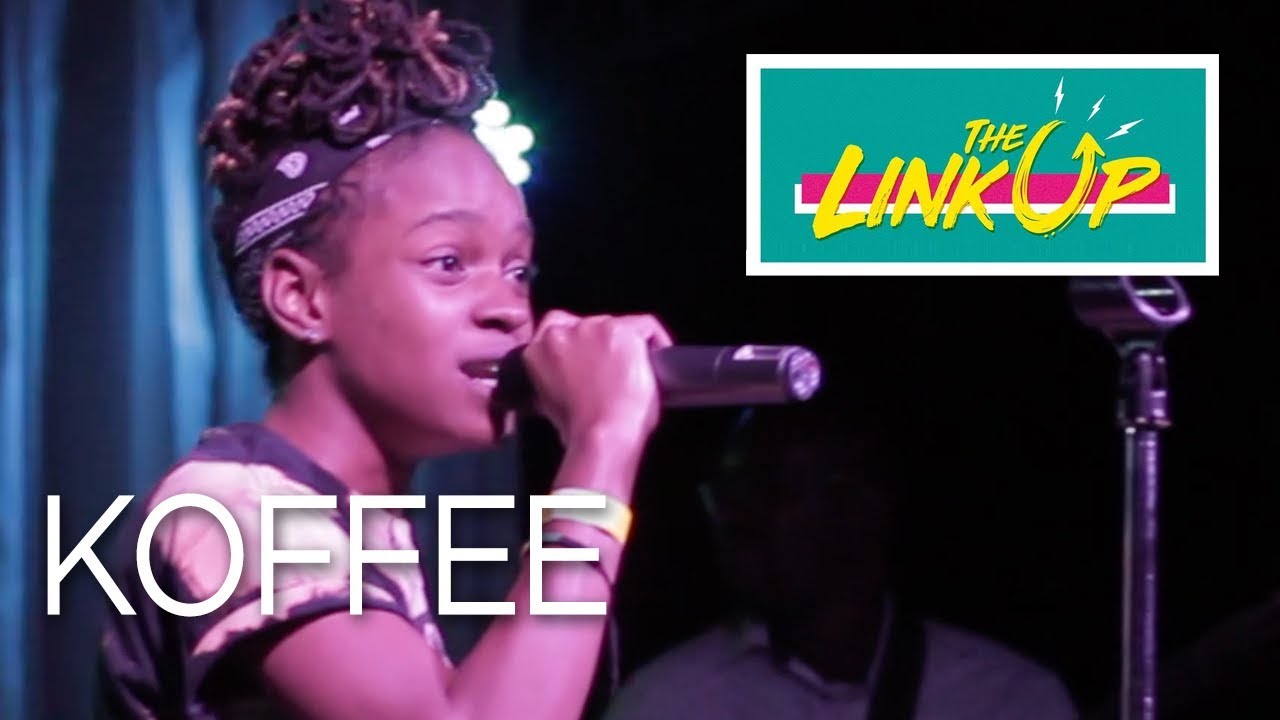 Koffee Live at The Link Up, Kingston, feb 2018
