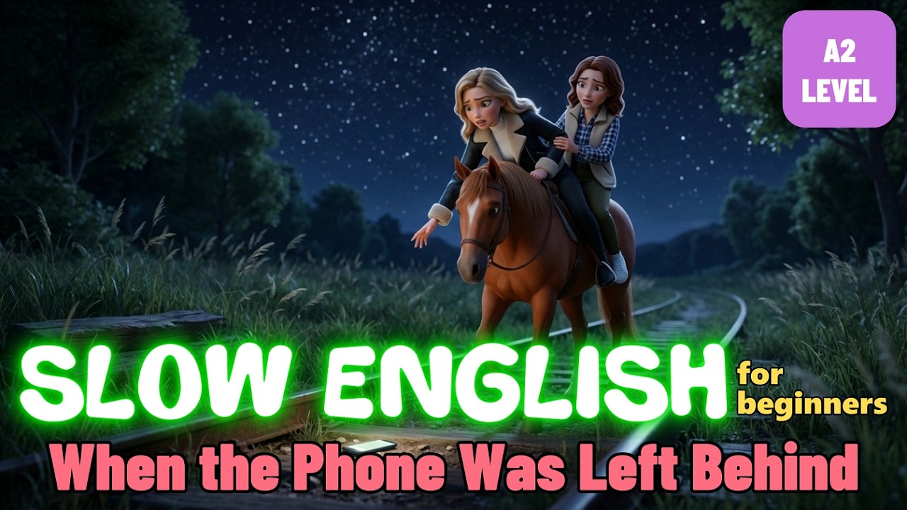 She Lost Her Phone… and Found Something More | Easy English Listening Lessons (A2 Level)