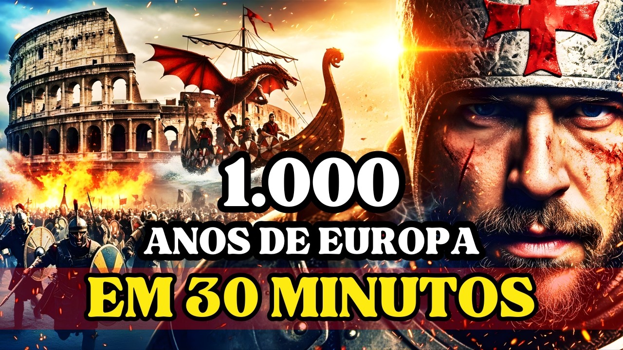 EUROPA MEDIEVAL SEM FILTROS: 1.000 ANOS DE HISTÓRIA EM APENAS 30 MINUTOS