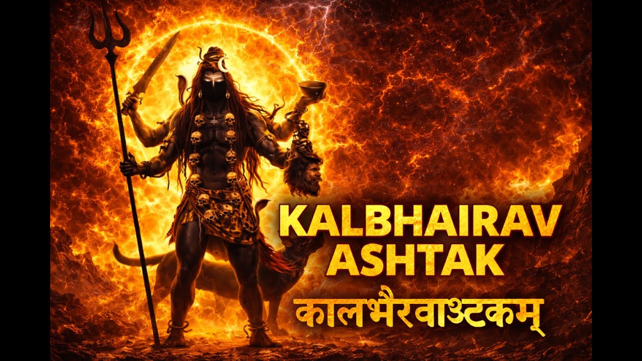 Kalbhairav Ashtakam | Powerful Protection Mantra | Removes Fear, Negativity & Karmic Blocks