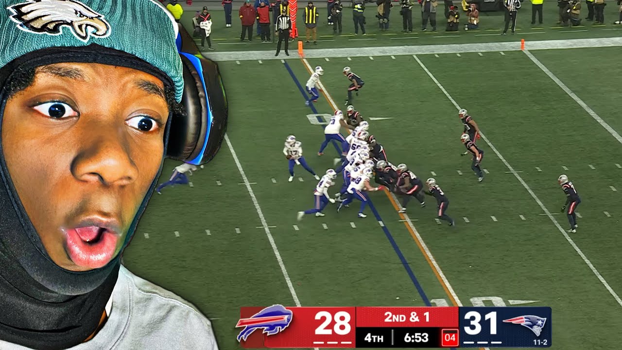 IF MAN NOT GOING!! Reacting to Buffalo Bills vs New England Patriots Game Highlights | NFL 2025 Wk15