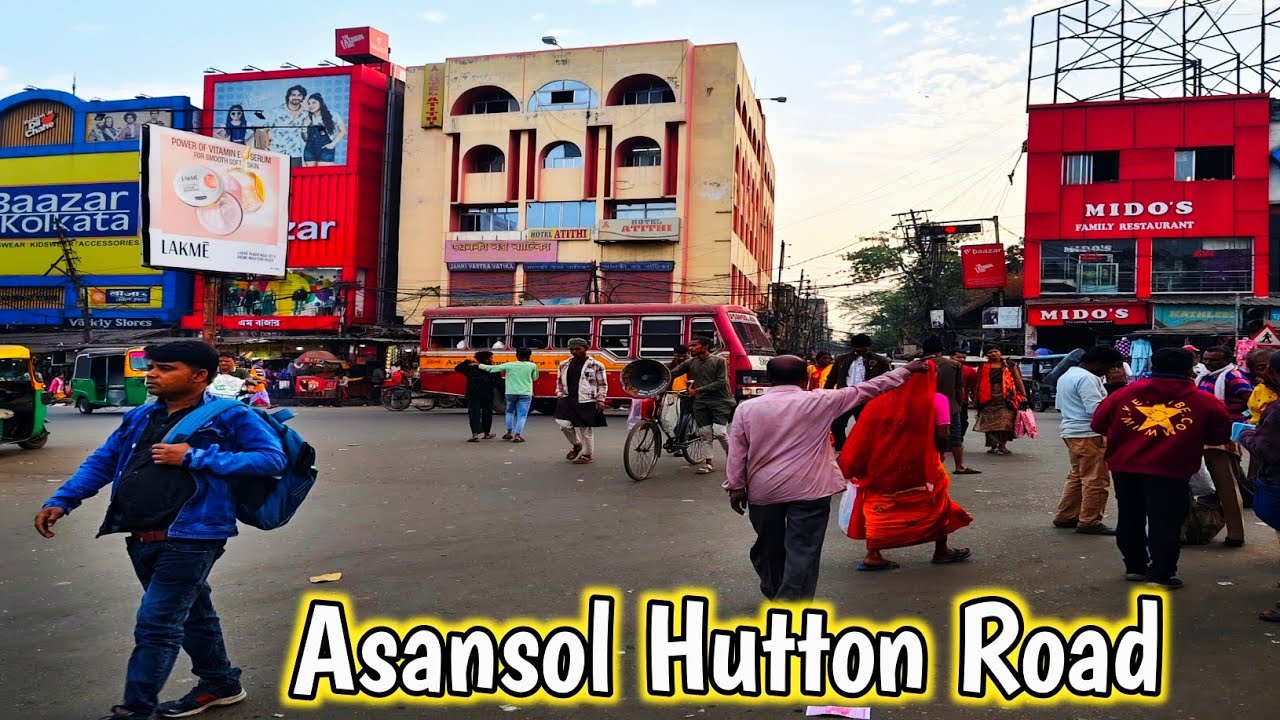 Vlog Ranjit Das is live! Asansol Hutton Road ll Asansol l Hutton l Road  @Vlogranjitdas