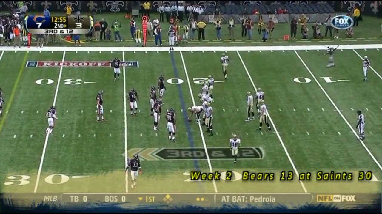 Drew Brees 79 Yard Touchdown Pass (Week 2, 2011)