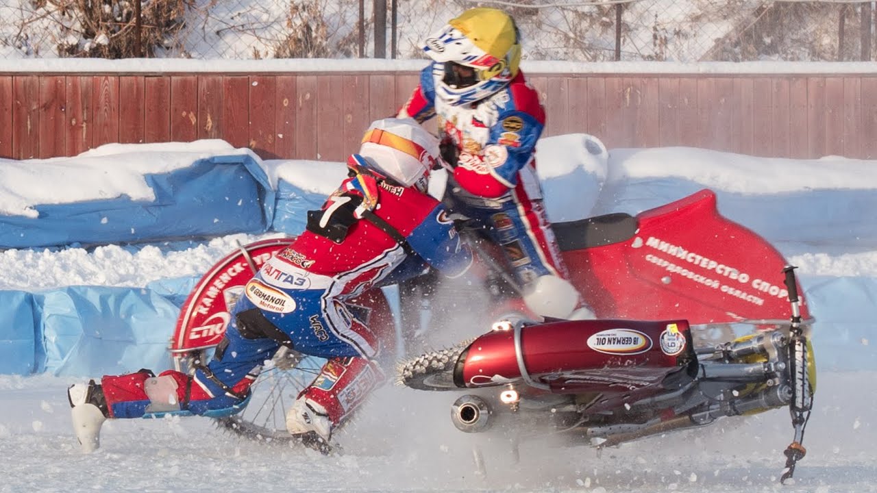 16.12.2017 Мотогонки на льду.1 этап КЧР Суперлига-2018/Eisspeedway Super League RUSSIA/Icespeedway