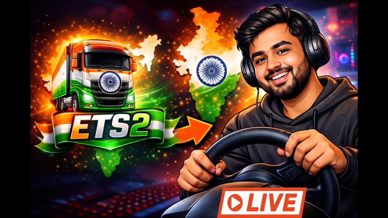 🔴 ETS2 Live | Game Live logi🔴 #ets2 #truckingsims #livestreaming #indianbus #ytshorts