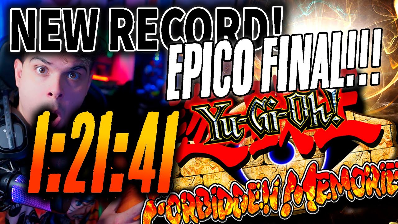 EPICO! Nuevo RECORD de Yugioh Forbidden Memories en Stream