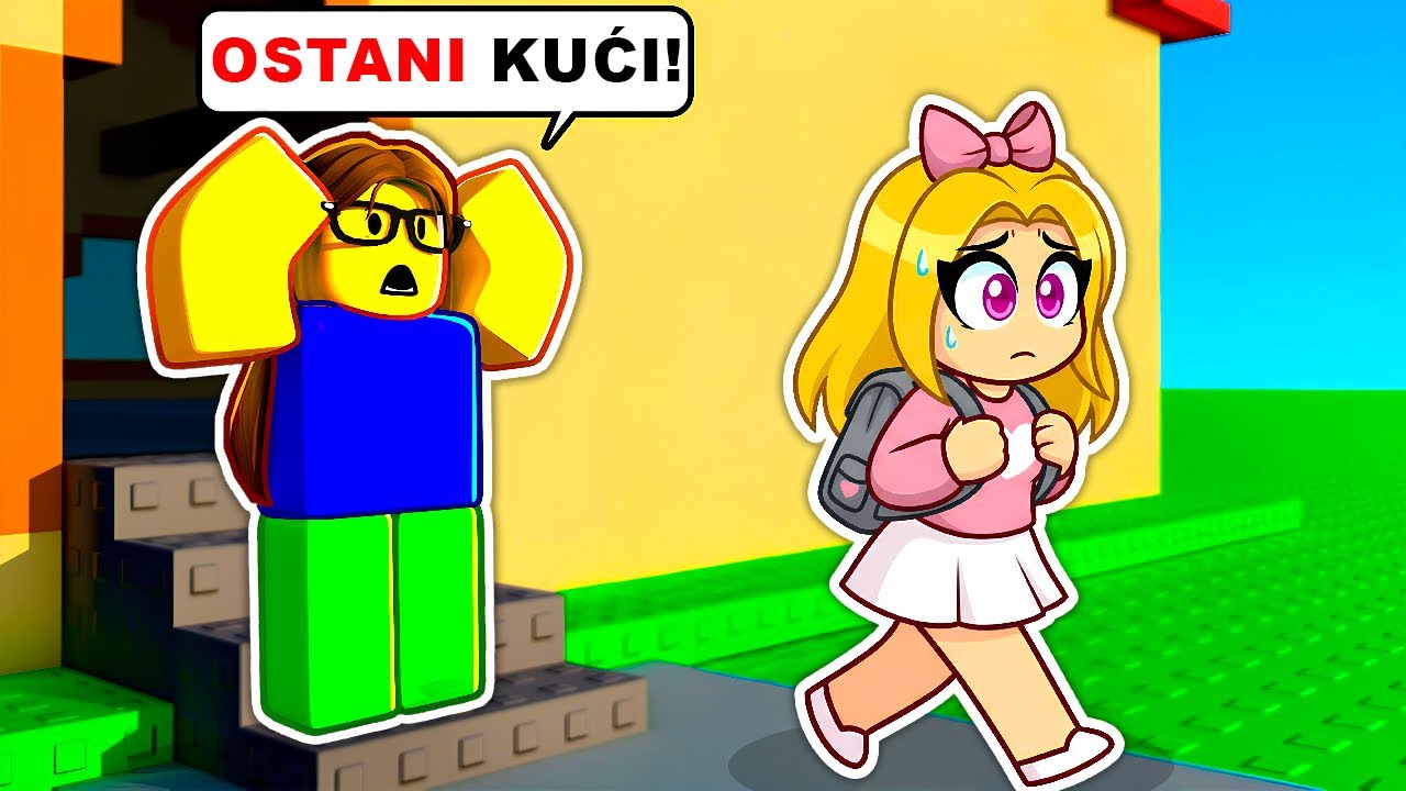 NIKAD Ne Bezi iz Skole u Robloxu!
