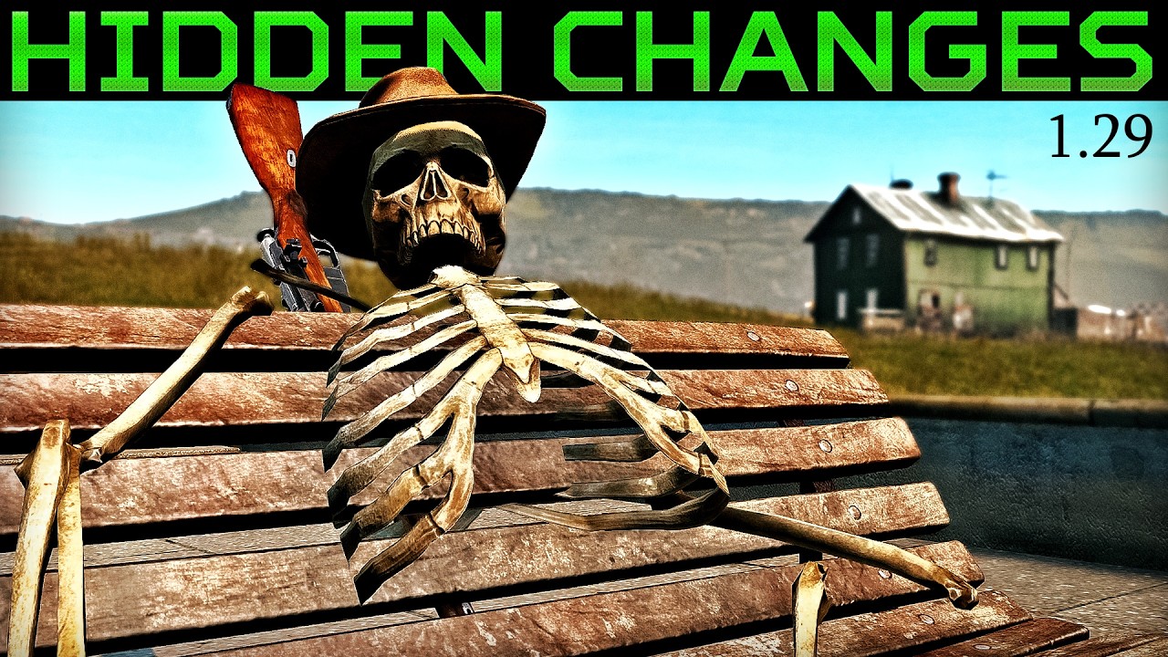 DayZ 1.29 Changes, Additions & Secrets