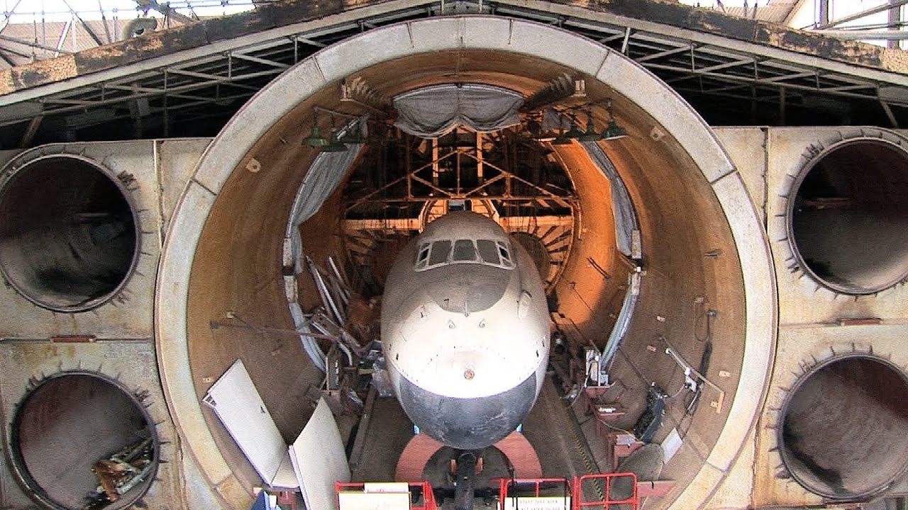 The Barnes Wallis Stratosphere Chamber made by Vickers at Brooklands